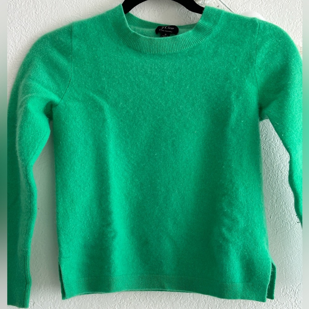 Green Cashmere Sweater
